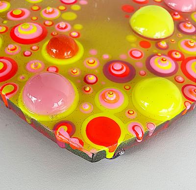  Michael Gitter Acrylic Epoxy Love Sculpture Artists Michael Gitter and Jillian Whelan