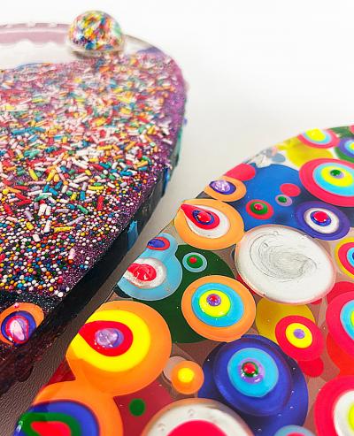  Michael Gitter Resin Love Heart Sculpture by Artists Michael Gitter Jillian Whelan 1 1 piece