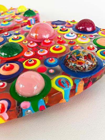  Michael Gitter Resin Love Heart Sculpture by Artists Michael Gitter Jillian Whelan 1 1 piece