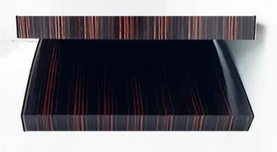  Michael Vanderbyl Michael Vanderbyl Boiler Macassar Ebony Arch Coffee Table Large Size