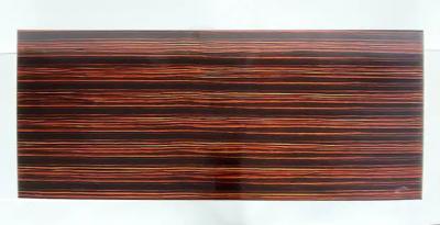  Michael Vanderbyl Michael Vanderbyl Boiler Macassar Ebony Arch Coffee Table Large Size