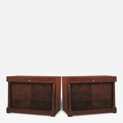  Michael Vanderbyl pair of Rosenau for Deccas three drawer chest