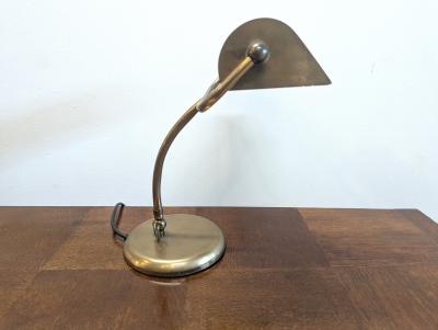  Midgard German Bauhaus Adjustable Bankers Lamp attributed Midgard