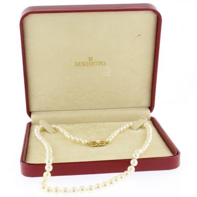  Mikimoto Mikimoto 21 inch 6 7mm Pearl Necklace