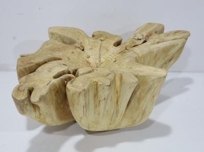  Mimi London Co Large Single Cypress or Maple Trunk Table Mimi London Style