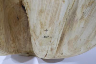  Mimi London Co Large Single Cypress or Maple Trunk Table Mimi London Style