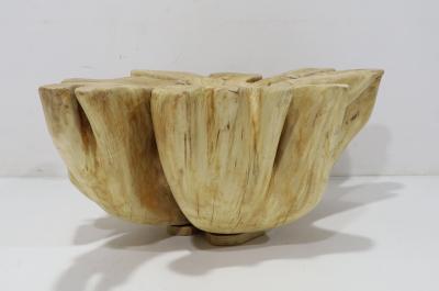  Mimi London Co Large Single Cypress or Maple Trunk Table Mimi London Style
