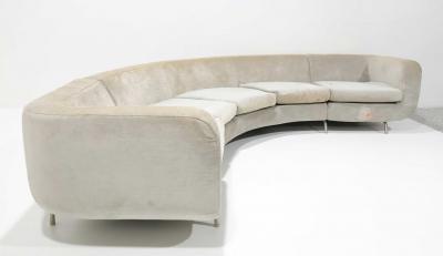  Minotti Minotti Dubuffet Sectional Sofa with Three Sections