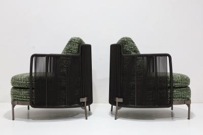  Minotti Minotti Outdoor Tape Lounge Chairs