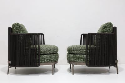  Minotti Minotti Outdoor Tape Lounge Chairs