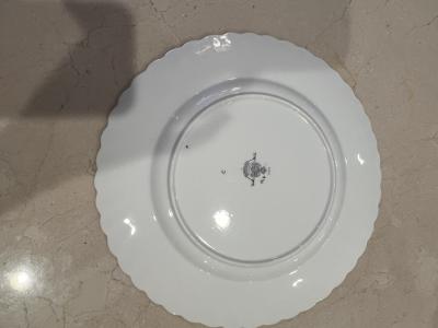  Minton ANTIQUE ENGLISH PORCELAIN DESSERT SERVICE 53 PIECES