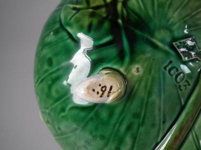  Minton Minton Majolica Lily Basket