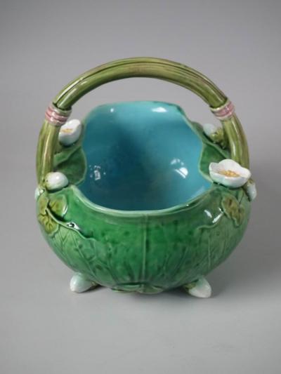  Minton Minton Majolica Lily Basket