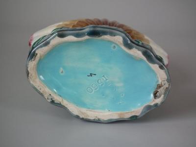  Minton Minton Majolica Shell Flower Holder