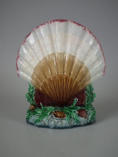  Minton Minton Majolica Shell Flower Holder