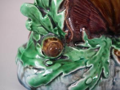  Minton Minton Majolica Shell Flower Holder