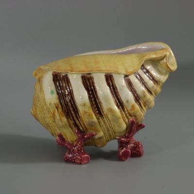  Minton Minton Majolica Volute Shell Spoon Warmer