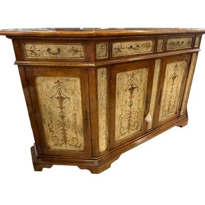  Minton Spidell 19th C Style Minton Spidell Venetian Style Credenza Sideboard Buffet