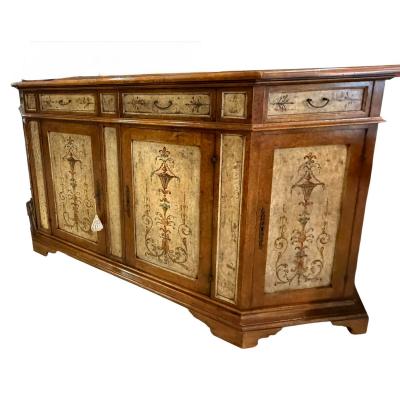  Minton Spidell 19th C Style Minton Spidell Venetian Style Credenza Sideboard Buffet