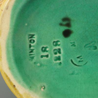  Minton Victorian Minton Majolica Lily Pad and Flower Jug Pitcher