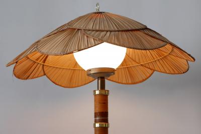  Miranda AB XL Mid Century Modern Uchiwa Table Lamp or Floor Light by Miranda AB Sweden