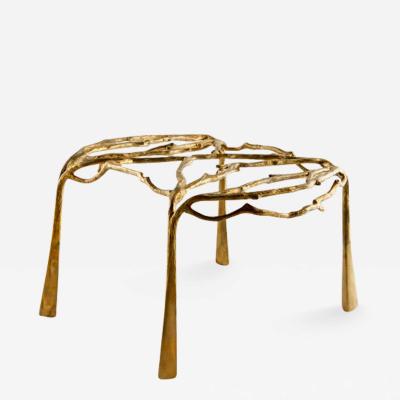  Misaya Brass Sculpted Coffee Table Complexity Misaya