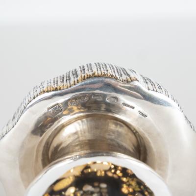  Missiaglia Handcrafted Sterling Silver Mushroom Salt Shaker and Pepper Mill by Missiaglia