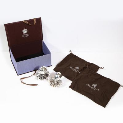  Missiaglia Handcrafted Sterling Silver Octopus Salt Shaker and Pepper Mill by Missiaglia