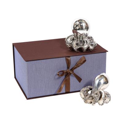  Missiaglia Handcrafted Sterling Silver Octopus Salt Shaker and Pepper Mill by Missiaglia