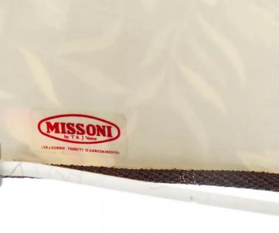  Missoni A Pair Missoni Post Modern Table Side Lamps by Massimo Valloto Italy 1980s