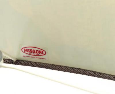  Missoni Post Modern Missoni Table Lamp by Massimo Valloto Italy 1980s