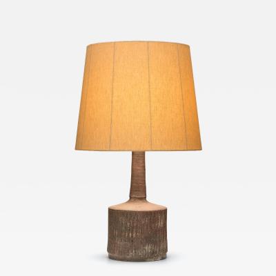  Mobach Earth Toned Ceramic Table Lamp by Mobach The Netherlands 1960s