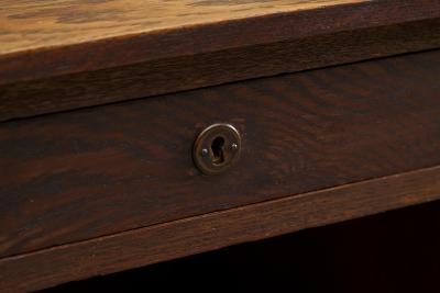  Mobilier AVEA Mobilier AVEA Writing Desk in Solid Oak Belgium 1930s