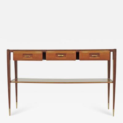  Mobilificio Dassi Dassi console with three drawers Italy 1950s