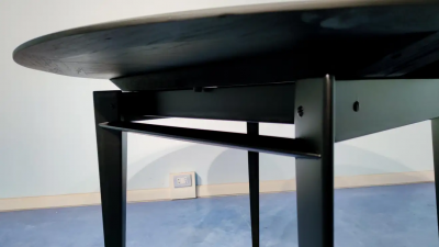  Mobilificio Dassi Italian Midcentury Extendable Dining Table by Vittorio Dassi 1950s