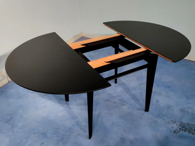  Mobilificio Dassi Italian Midcentury Extendable Dining Table by Vittorio Dassi 1950s