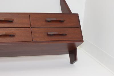  Mobilificio Dassi Mahogany Wall Hang Console by Dassi Mobilificio 1960 Italy