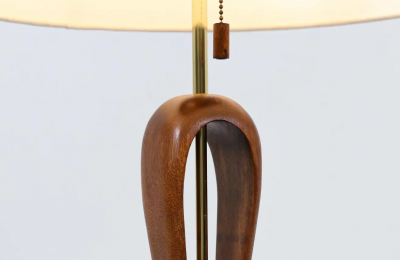  Modeline California Modern Sculpted Free Form Table Lamp by Modeline of CA
