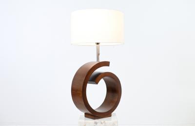  Modeline California Modern Sculpted Swirl Table Lamp by Modeline of CA