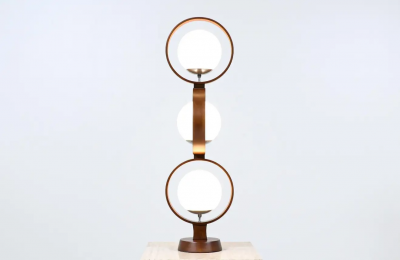  Modeline Mid Century Modern Globe Ring Lamp for Modeline