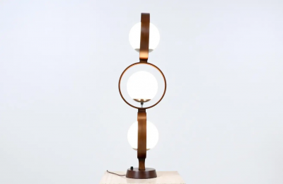  Modeline Mid Century Modern Globe Ring Lamp for Modeline