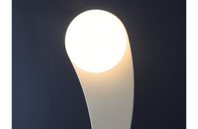  Modeline Mid Century Modern Sculpted Lacquered Floor Lamp