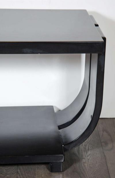  Modernage Furniture Company Art Deco Two Tier Cocktail Table by Modernage