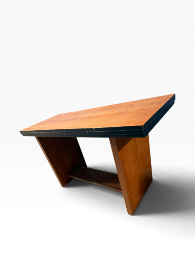  Modernage Furniture Company MODERNIST ART DECO CONVERTIBLE CONSOLE TO DINING TABLE BY MODERNAGE
