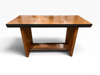  Modernage Furniture Company MODERNIST ART DECO CONVERTIBLE CONSOLE TO DINING TABLE BY MODERNAGE