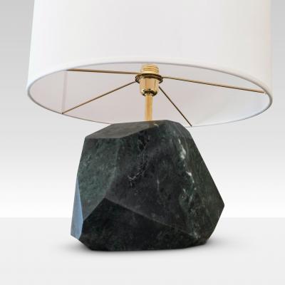  Monolite Green Guatemala Marble Lamp