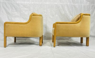  Monteverdi Young Pair of Mid Century Modern Lounge Chairs by Monteverdi Young Los Angeles 1977