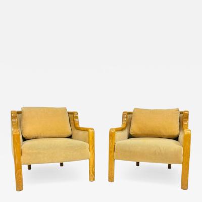  Monteverdi Young Pair of Mid Century Modern Lounge Chairs by Monteverdi Young Los Angeles 1977