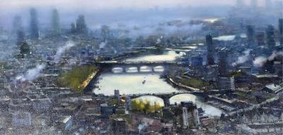  Morning Fog Oil Painting by Vakhtang