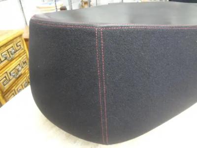  Moroso Italian Modern Sculptural Bench or Pouf by Moroso